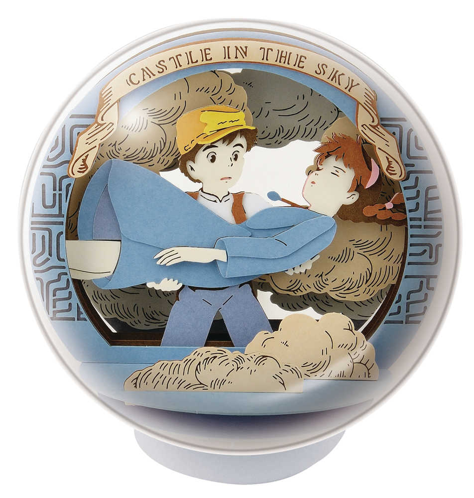 Castle In The Sky Meeting Girl Paper Theater Ball 6 Pc Box (N