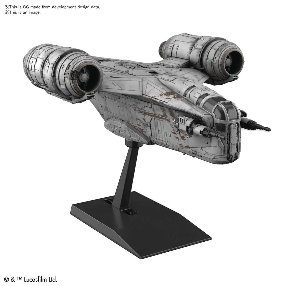 Star Wars Vehicle Model Razor Crest Plstic Model Kit  