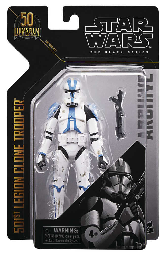 Star Wars Black Archives 6 In 501 St Clone Trooper Action Figure Case  