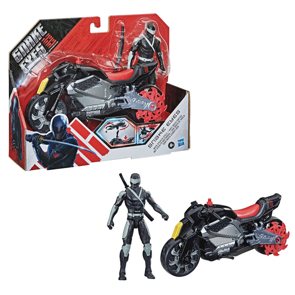 G.I. Joe Core Ninja Snake Eyes Vehicle Case  