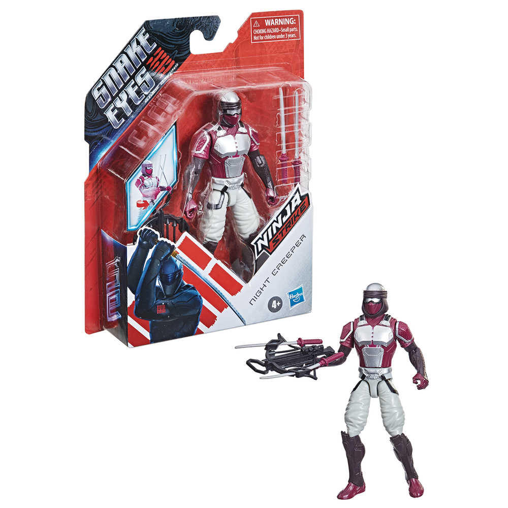 G.I. Joe Core Ninja Night Creeper 6 In Action Figure Case  