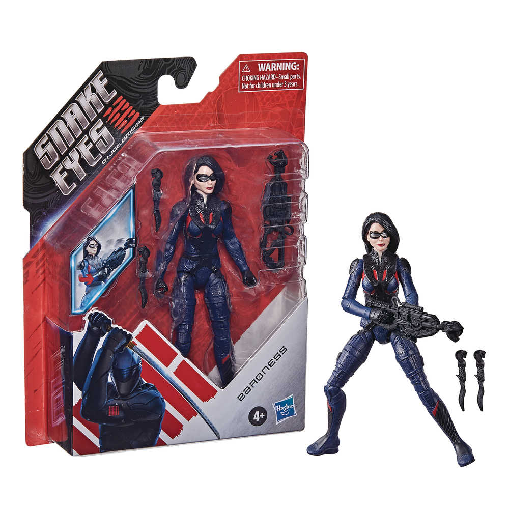 G.I. Joe Core Ninja Baroness 6 In Action Figure Case  