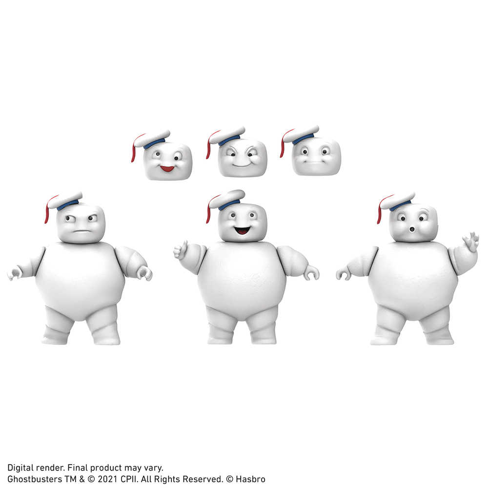 Ghostbusters Plasma Ser Mini Pufts 3 Pk Figure Case  