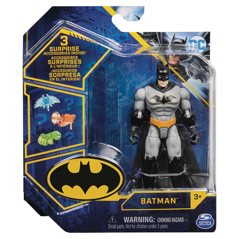 DC Comics Batman 8 Pc 4 In Action Figure Assortment Mix E  