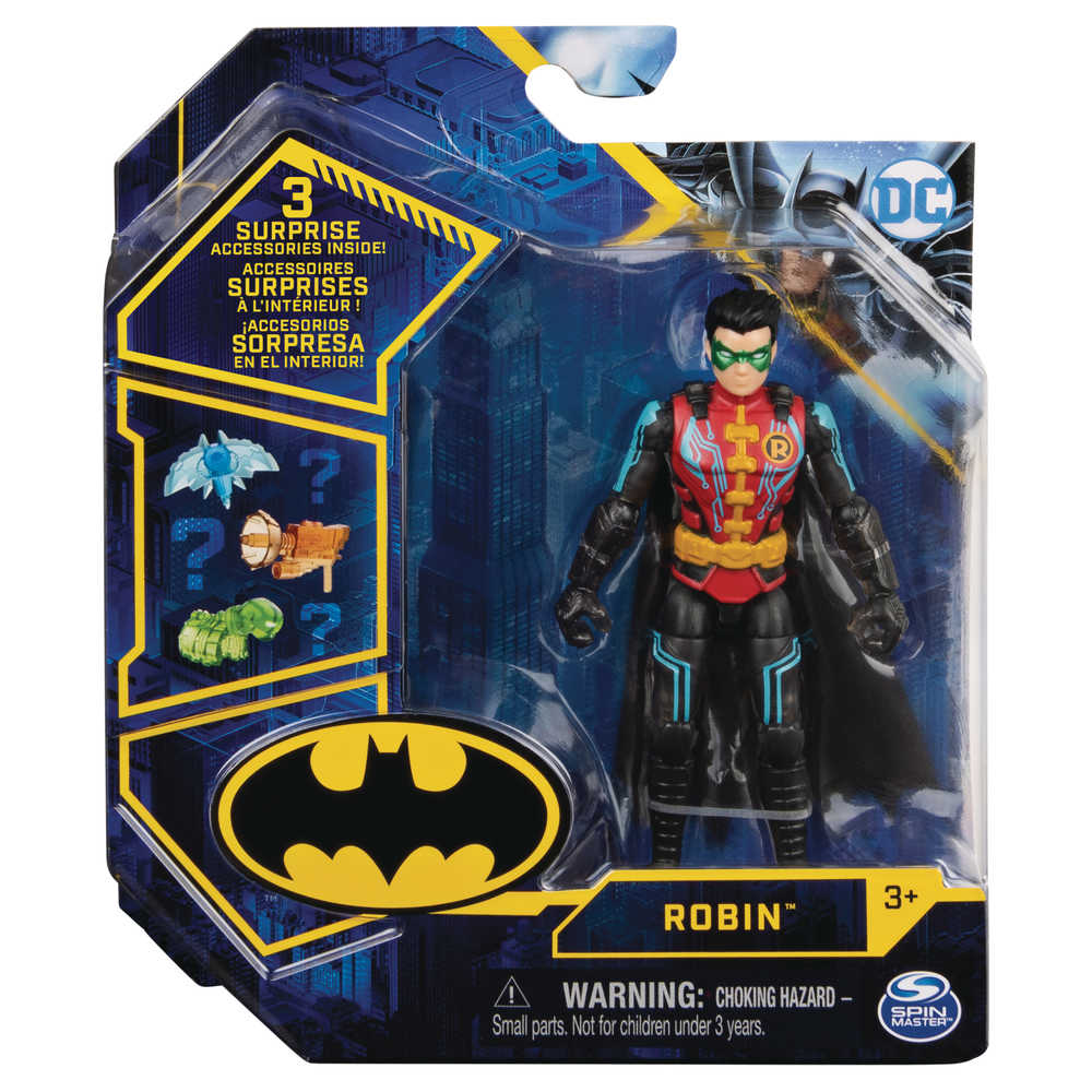 DC Comics Batman 8 Pc 4 In Action Figure Assortment Mix C  