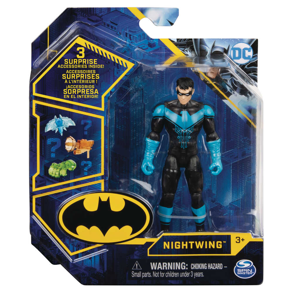 DC Comics Batman 8 Pc 4 In Action Figure Assortment Mix A  