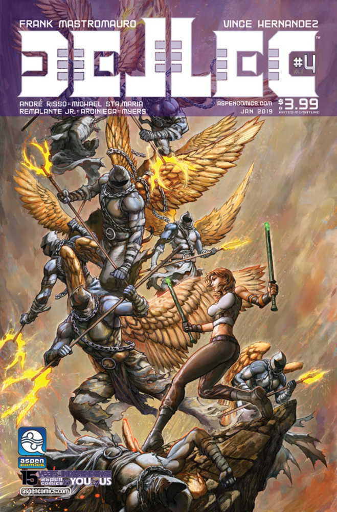 Dellec Volume 2 #4 Cover B Barrios