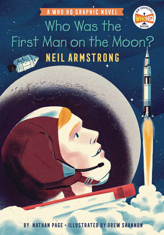 Who Man On Moon Neil Armstrong Graphic Novel 