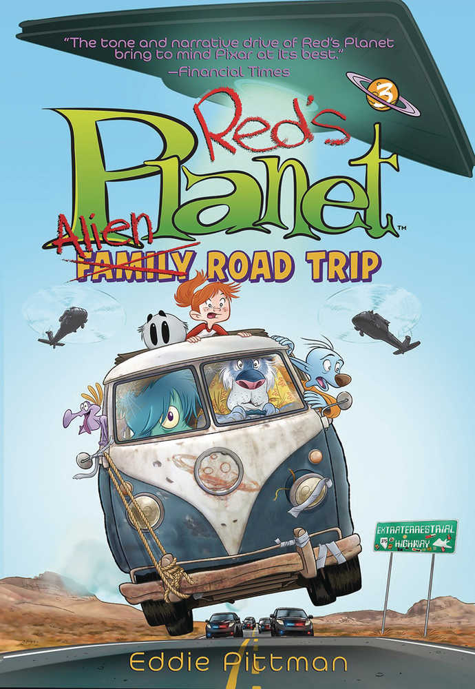 Reds Planet Hardcover Graphic Novel Volume 03 Alien Family Road Trip 