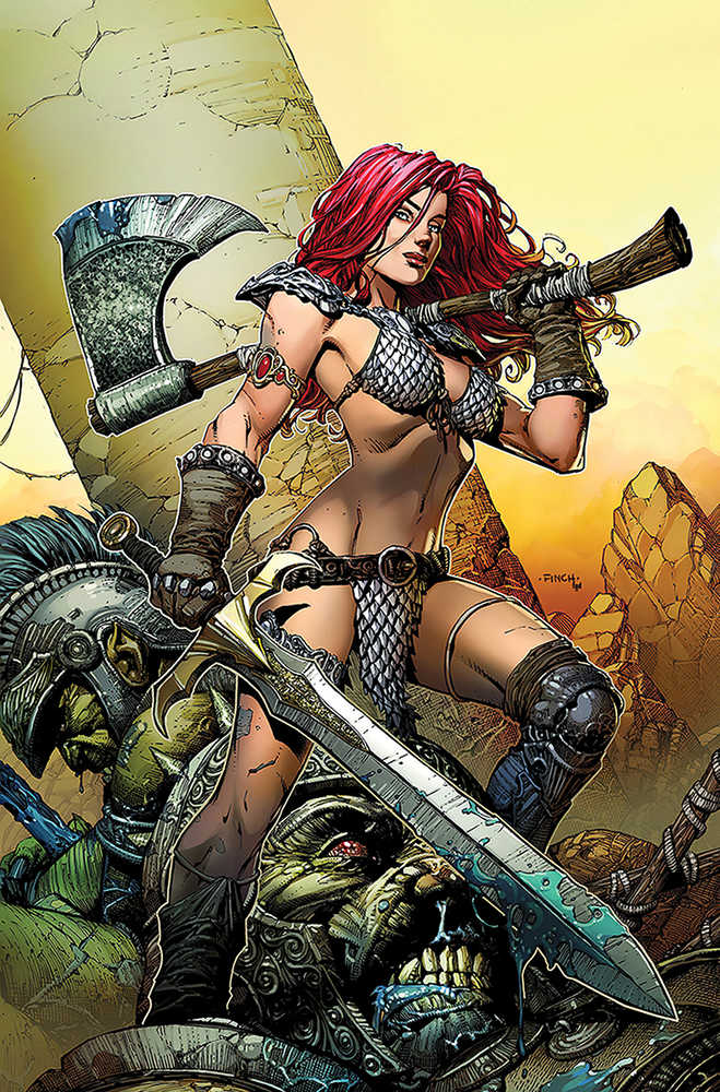 Red Sonja Price Of Blood Finch Sp Edition Metal Cover 