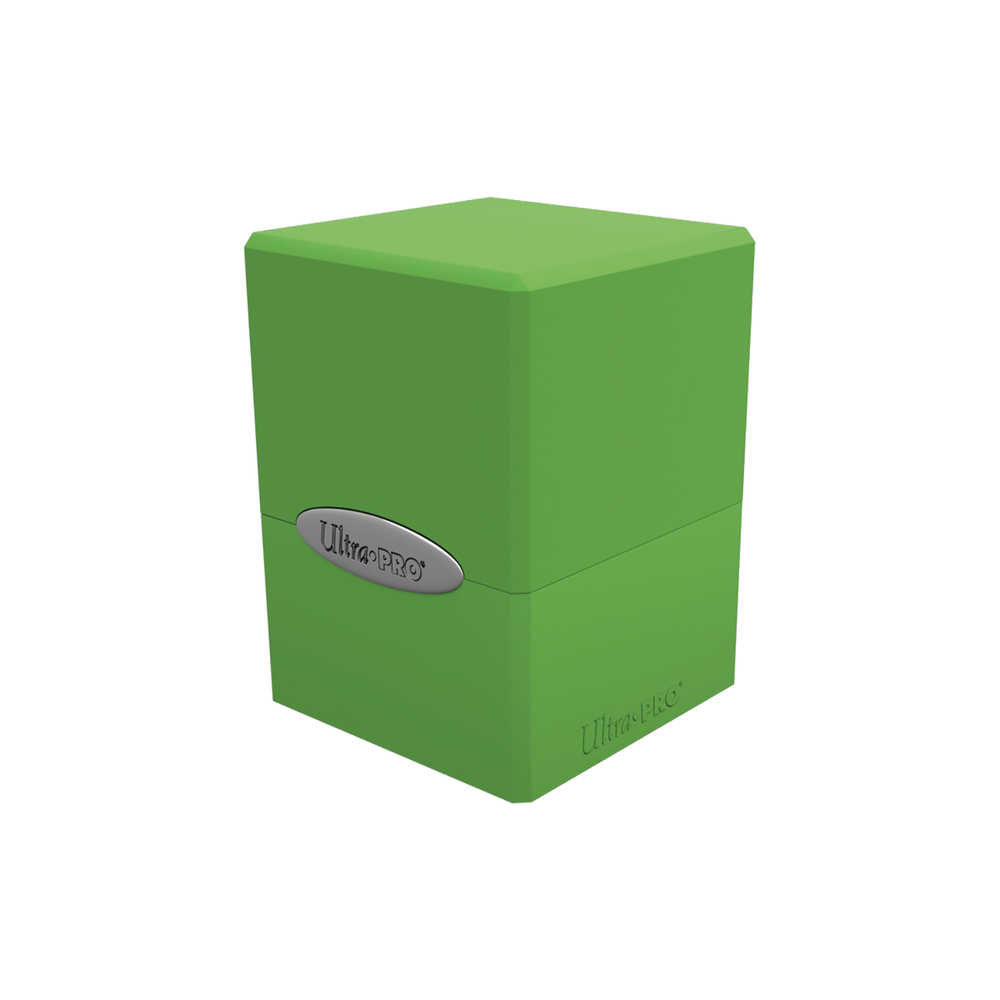 Satin Cube Lime Green 